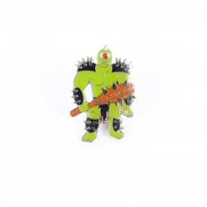 Animated character badge